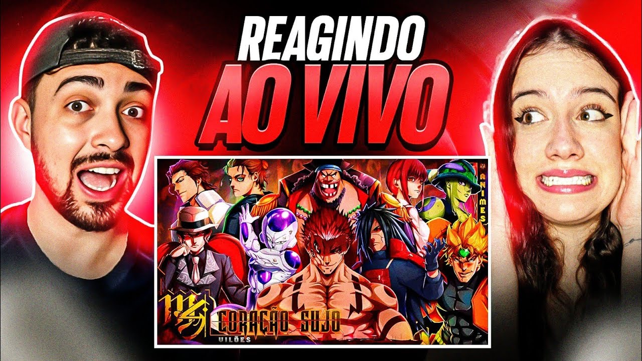 REAGIMOS a Vilões (Animes) - Coração Sujo | M4rkim
