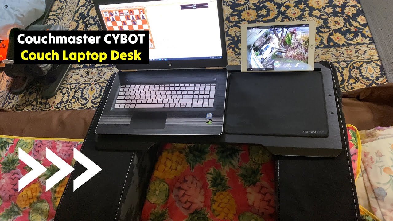 Couchmaster CYBOT протестирован: диванный столик для ноутбука с держателем для планшета 🟡 Gadgetify