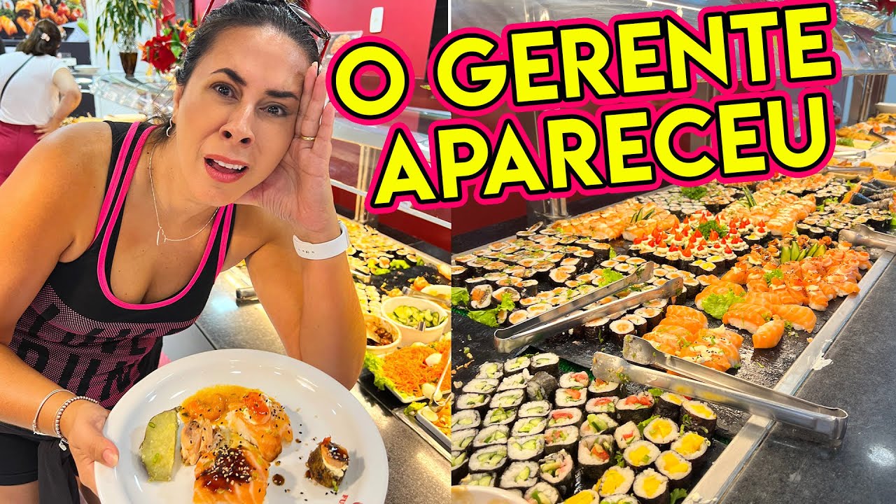 Desafio do Buffet: A MULHER FICOU NERVOSA