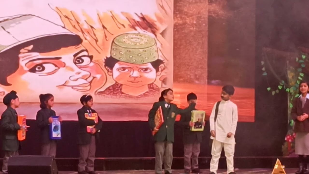 Ayank as a munshi prem chand... Annual function 2026, DPS.. 