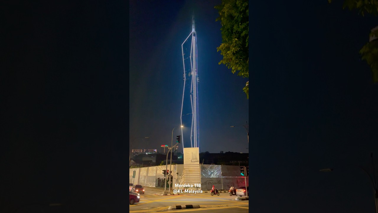 Merdeka 118 tower @Kuala Lumpur Malaysia