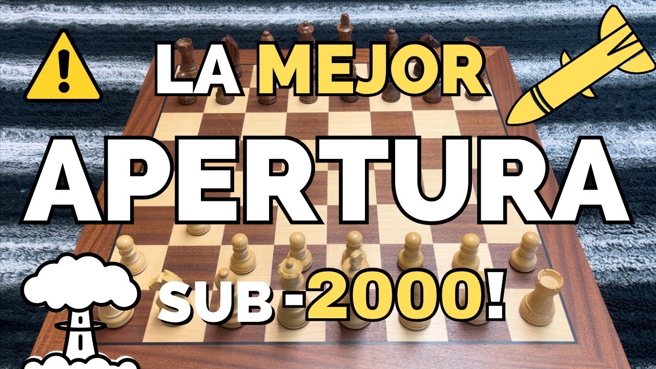 GANA SIEMPRE en AJEDREZ con esta APERTURA
