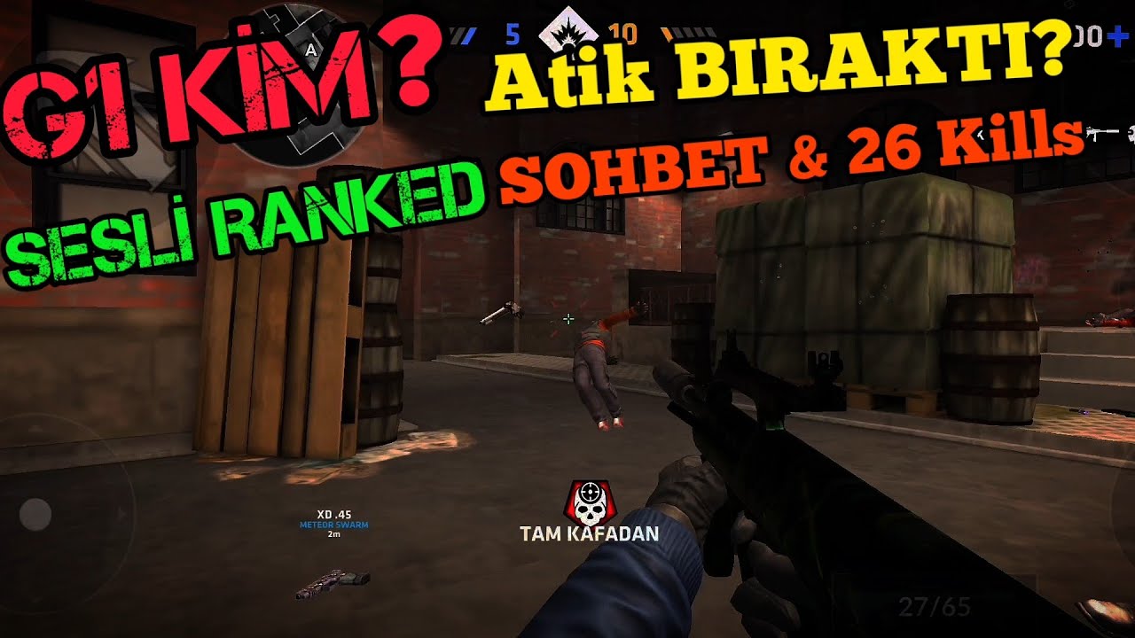 KİM ULAN BU G1? Atik BIRAKTI, RAİD'DE ZEVKLİ MAÇ! //  Critical Ops Türkçe RANKED
