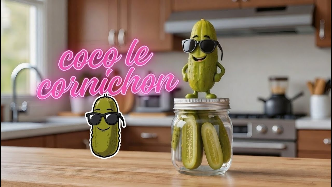 Coco le Roi du Bocal ! 🥒😎 Comptine Ultra Drôle pour Tout-Petits