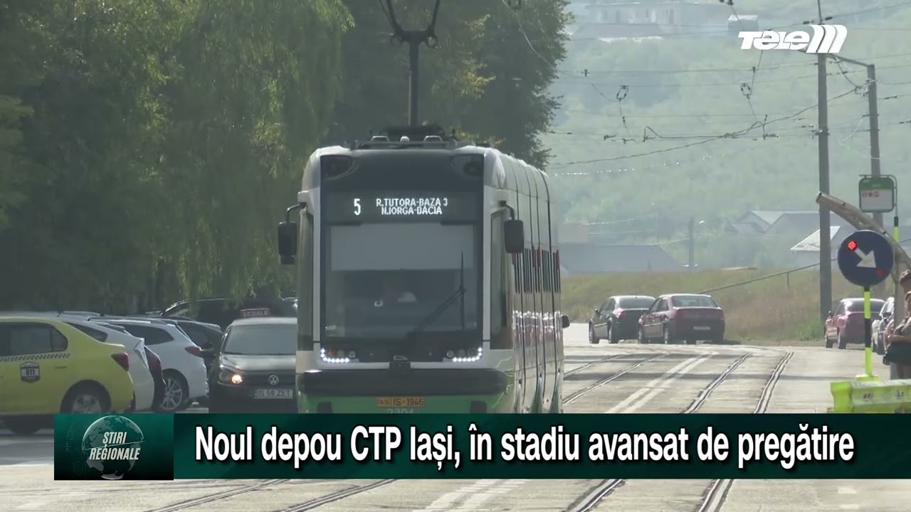 Noul depou CTP Iași, în stadiu avansat de pregătire