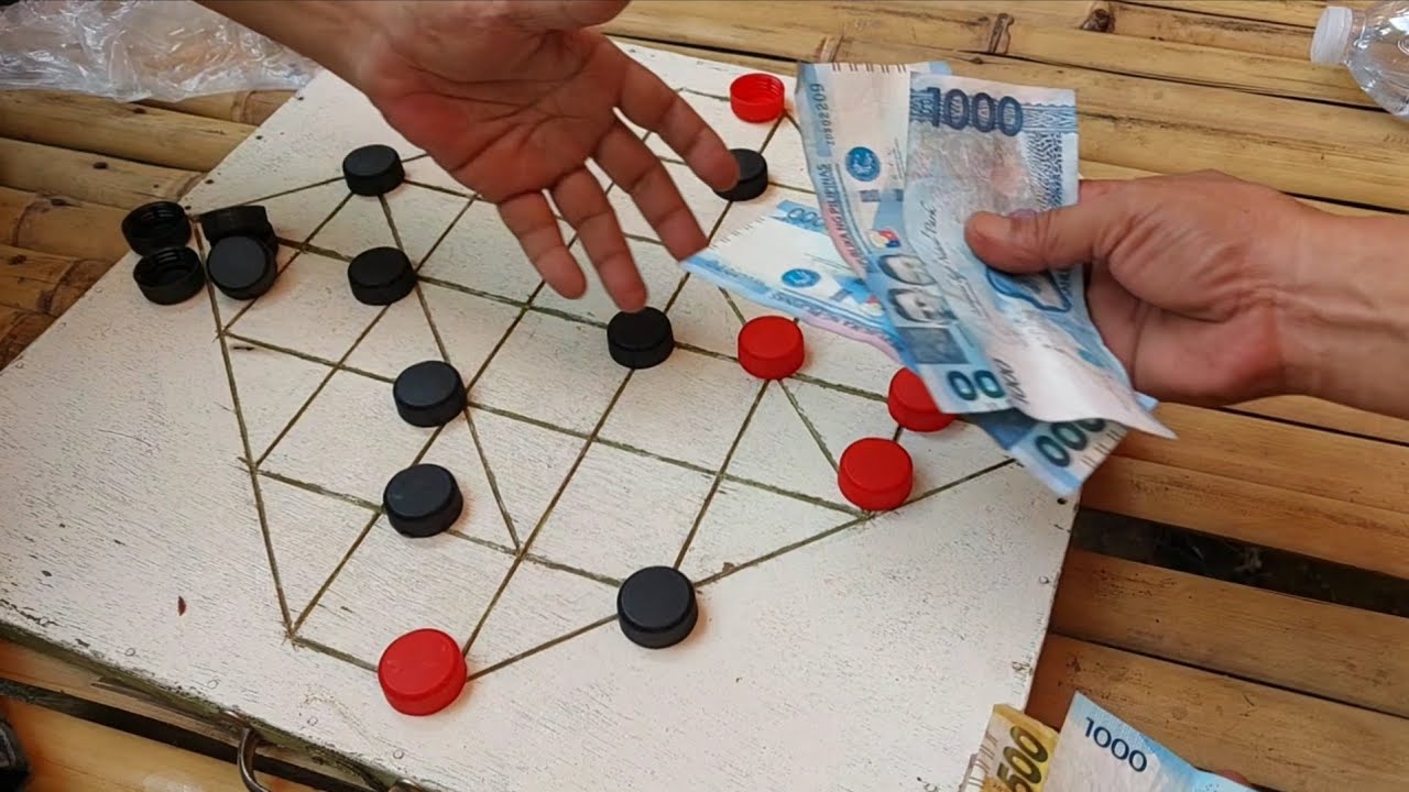last game na sa laban nila sino kaya ang uuwing panalo ? #boardgame #dama #sports 