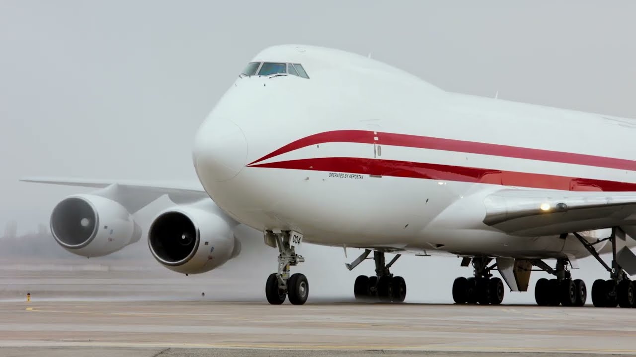 AeroStan: Meeting Boeing 747-200F EX47004 at the Manas Airport (FRU)