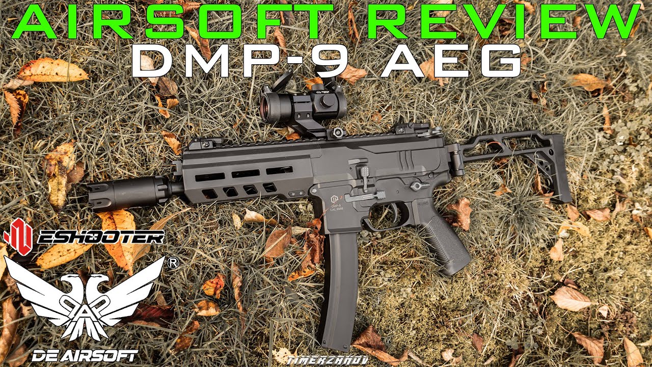 Airsoft Review #329 Double Eagle DMP-9 AEG (M924) - Un petit SMG tr&egrave;s sympa ! (@deairsoft) [FR]