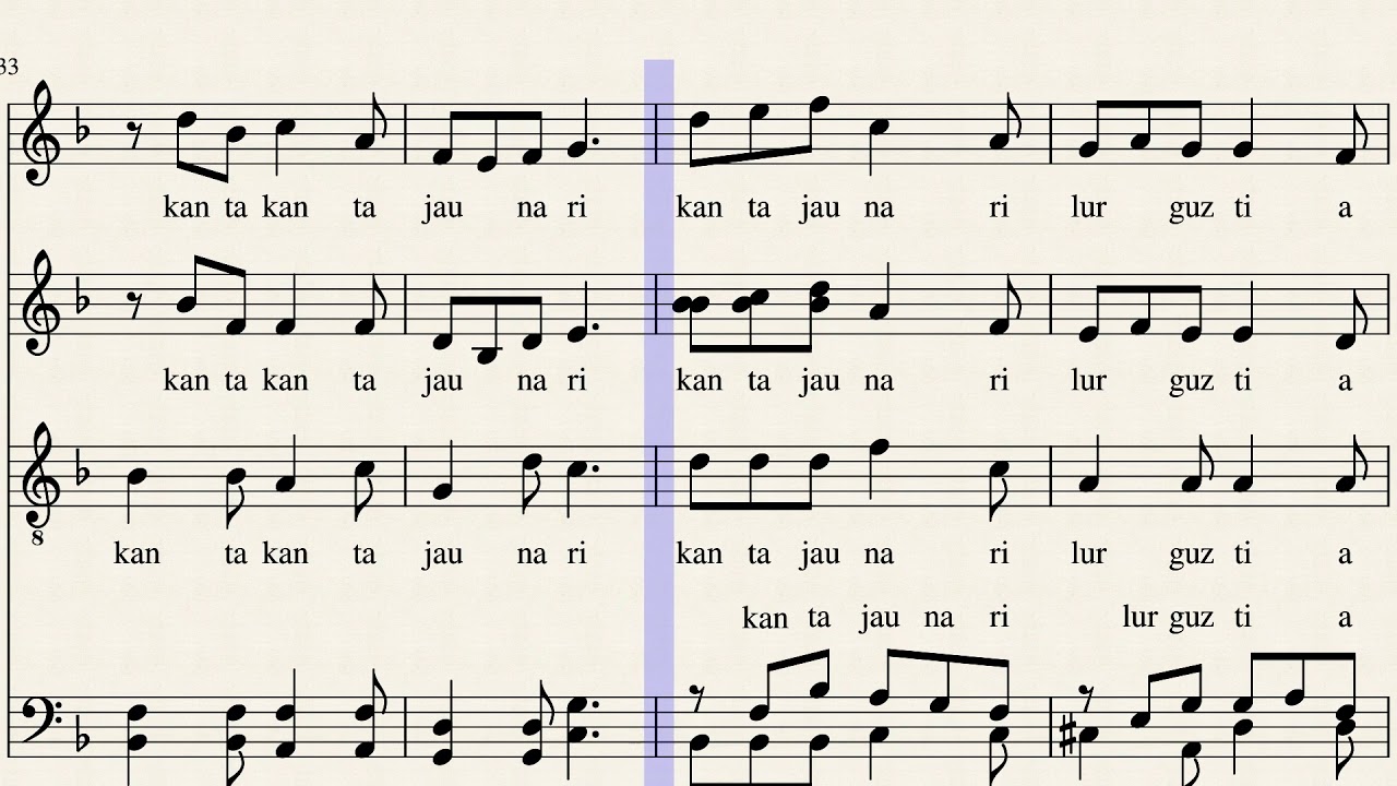 Cantate Domino-SATB