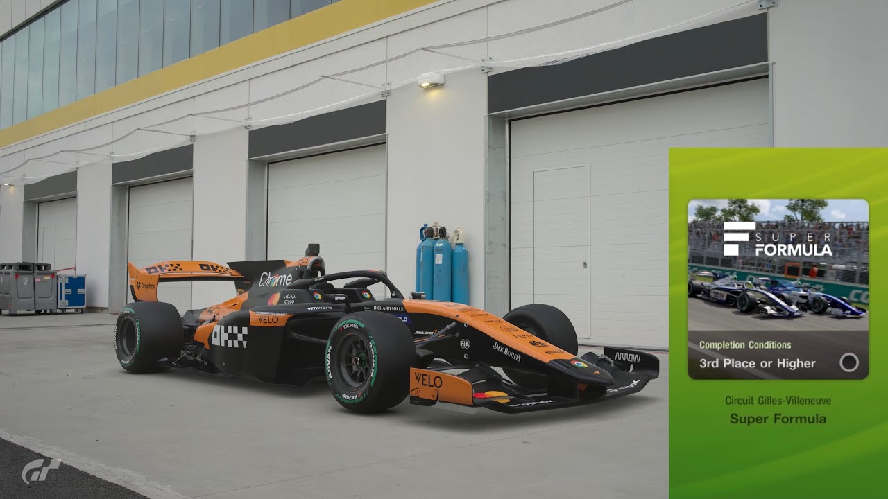 GT7 - Circuit Gilles Villeneuve: Super Formula Gameplay