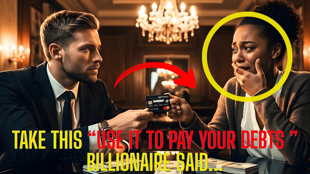 “Use It to Pay Your Debts.” Billionaire Gave a Single Mom His Credit Card for 24 Hours…