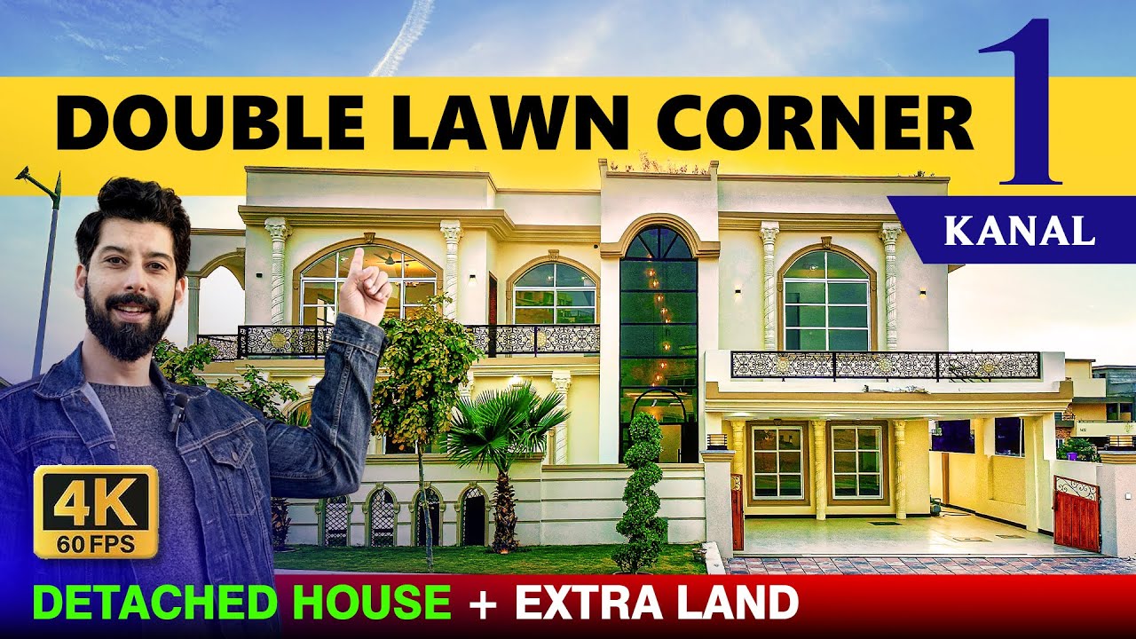 Double Lawn 1 Kanal Corner Affordable House for Sale in Bahria Town Rawalpindi