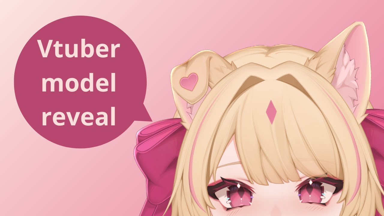 Vtuber model reveal!