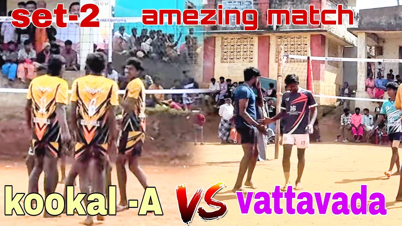 Set-2🤯Vattavada vs kookal-A😈Amazing Match💥#viral #volleyball #libero #trending #sports #youtube 