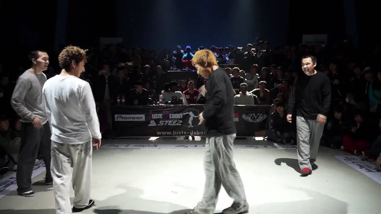 AKA.Bibi & Yu VS Luffy & Stone Popping Semi Final - JD2012 China