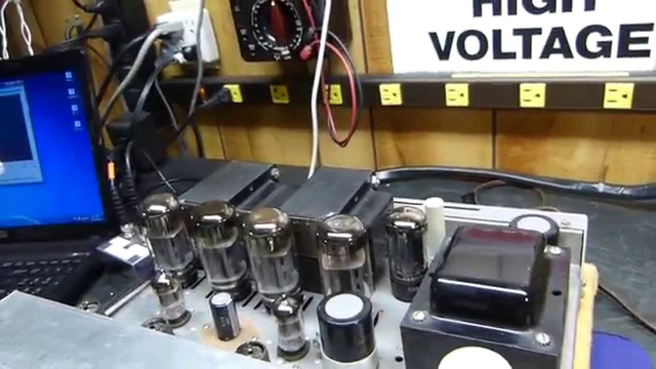 H H Scott StereoMaster Vacuum Tube Stereo Amplifier