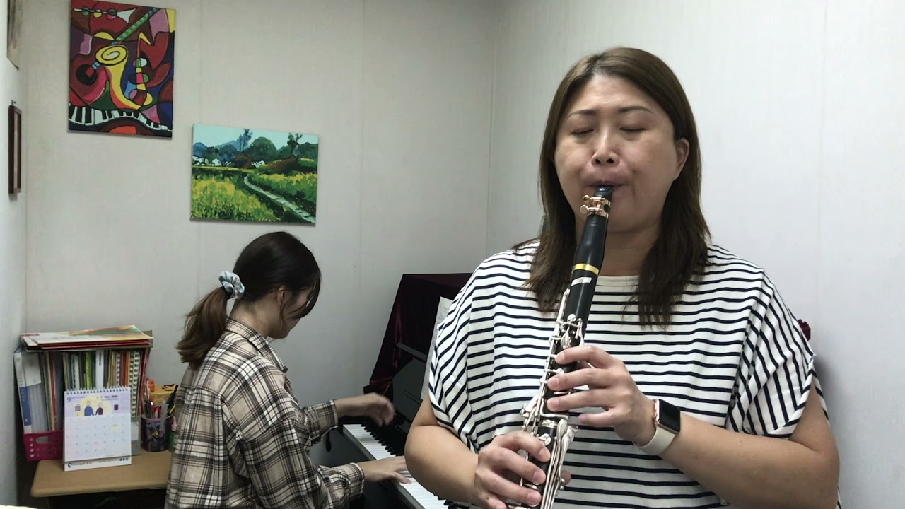 ABRSM Clarinet from 2022 Gr5 A9 Theme and Variation 1 by Weber