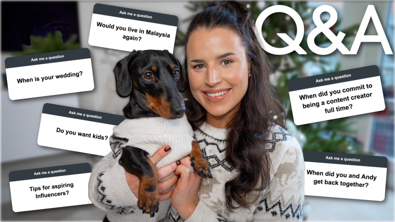 Answering YOUR Questions About Me! YouTube as a job, wedding plans, growing up in Asia | Q&A