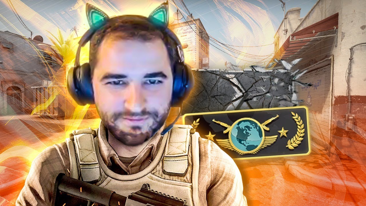 Joguei com o fone da Lê, deu sorte? Do PRATA ao GLOBAL [DUST 2] | FalleN