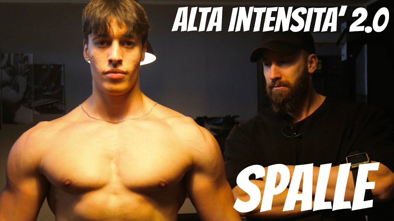 ALLENAMENTO SPALLE Alta Intensità 2.0