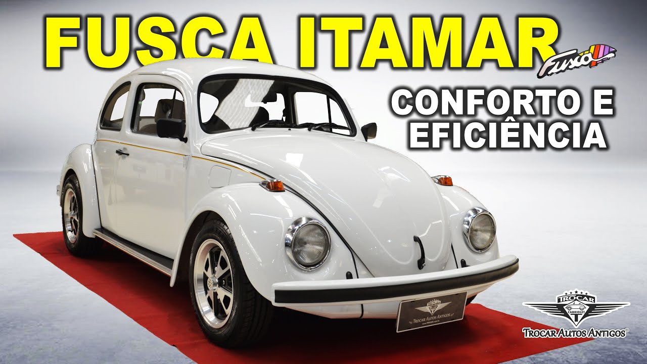 CONFORTO E EFICIÊNCIA | BANCOS novos e REVITALIZAÇÃO completa da pintura do Fusca ITAMAR | LINDO!!!