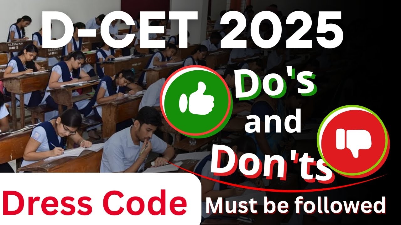 Nimge gothideya D-CET 2025 dress code? |dress code hack! Hall ge smooth entry guaranteed|TTT Academy
