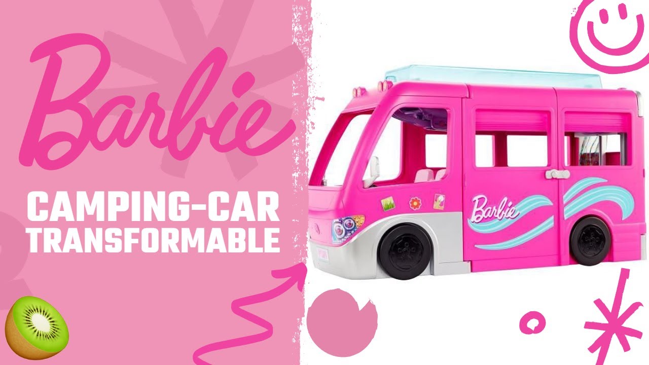 On prépare les vacances ! - Barbie Camping-Car Transformable