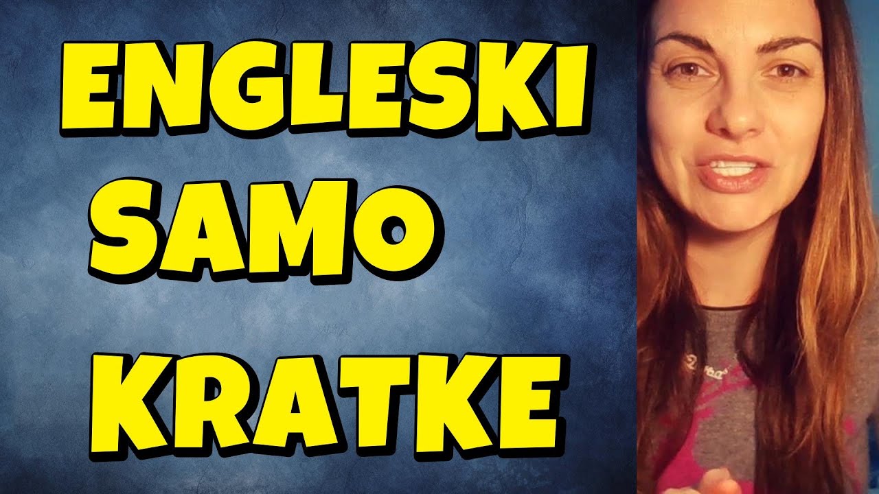 ENGLESKI - SREDNJI NIVO  - REAUGUJTE AUTOAMTSKI NA OPET KRATKE I KORISNE REČENICE