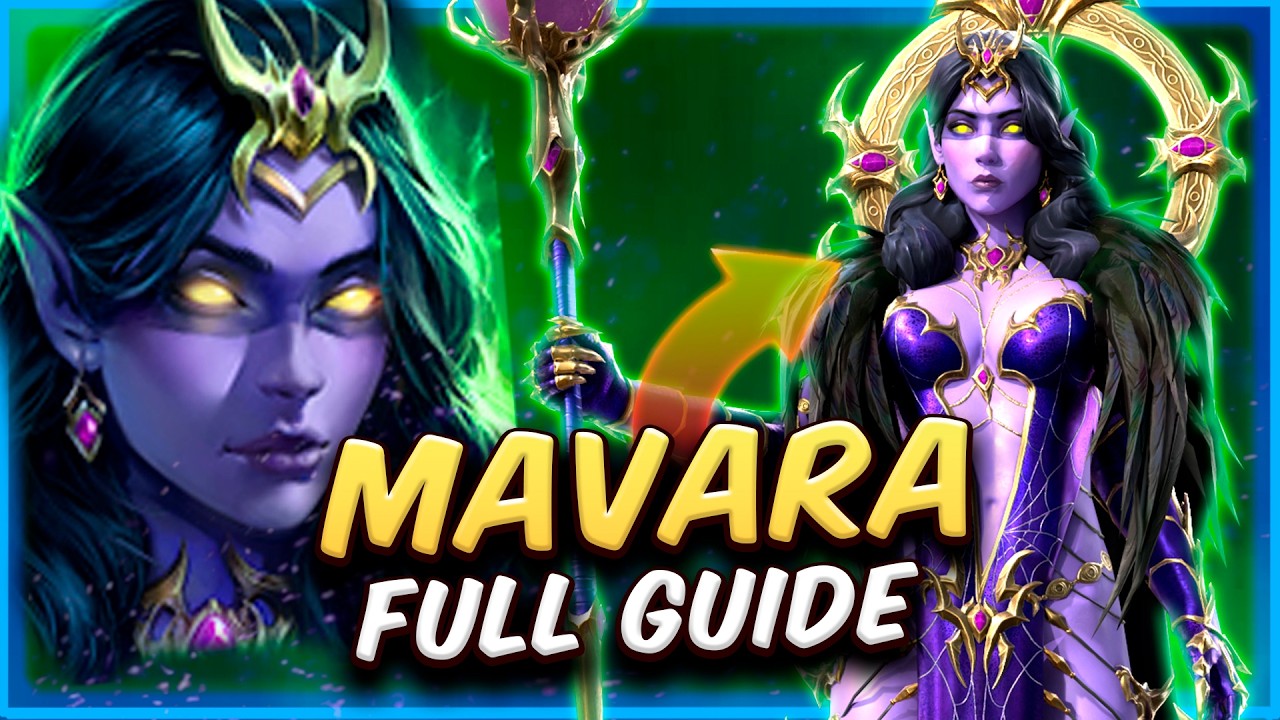 MAVARA the Web Diviner: FULL GUIDE 🤔SHES'S ABLE OF A LOT!【 RAID SHADOW LEGENDS 】