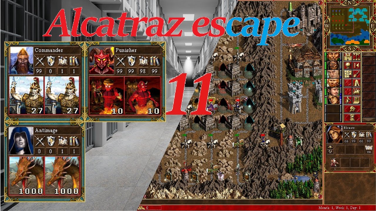 ALCATRAZ ESCAPE 2.6 - Part 11 - Puzzle Map