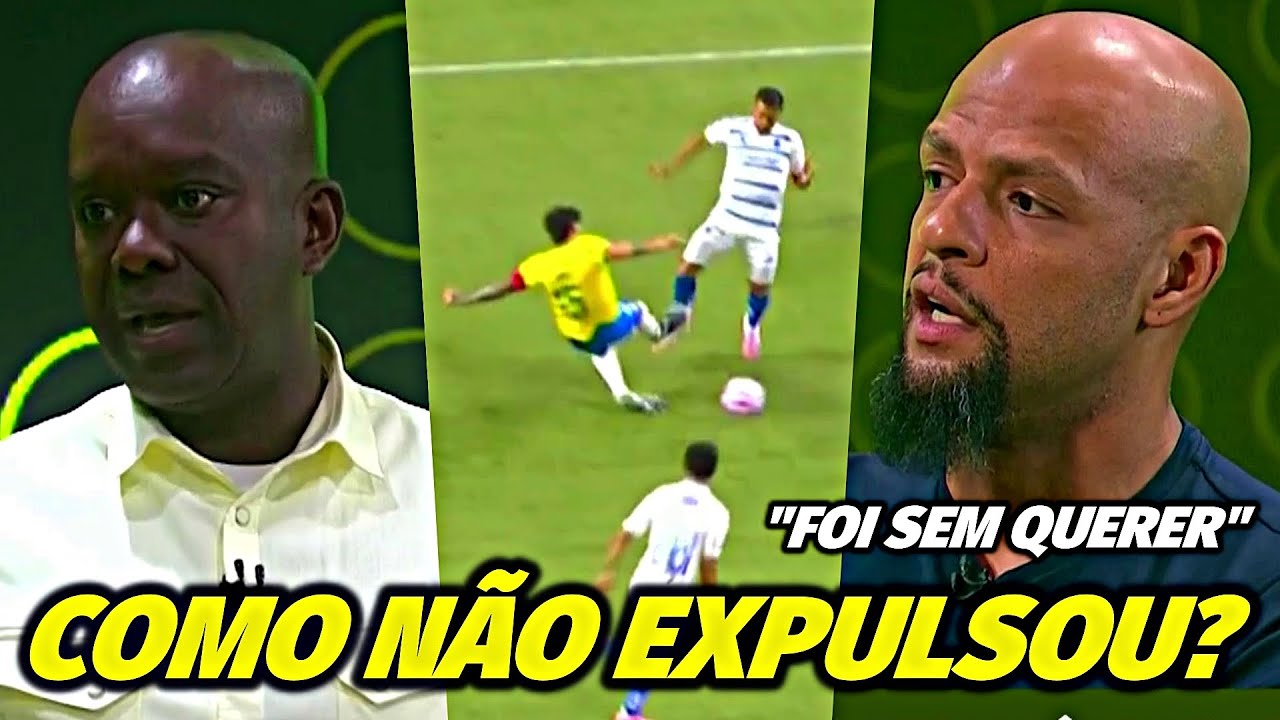PC OLIVEIRA E FELIPE MELO DEBATEM NÃO EXPULSÃO DO GUSTAVO GOMEZ CONTRA O CRUZEIRO! + GOL ANULADO