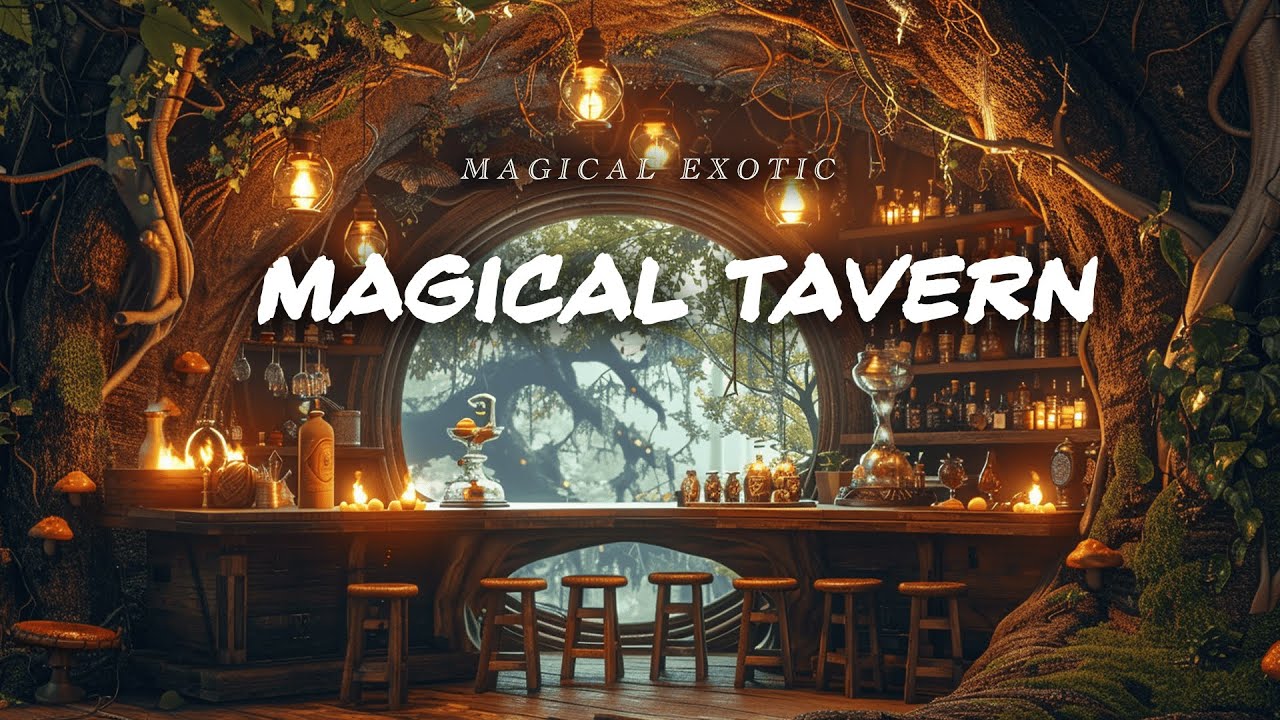 Magical Tavern  | Magical Fantasy Music & Ambience | Healing With Fairy