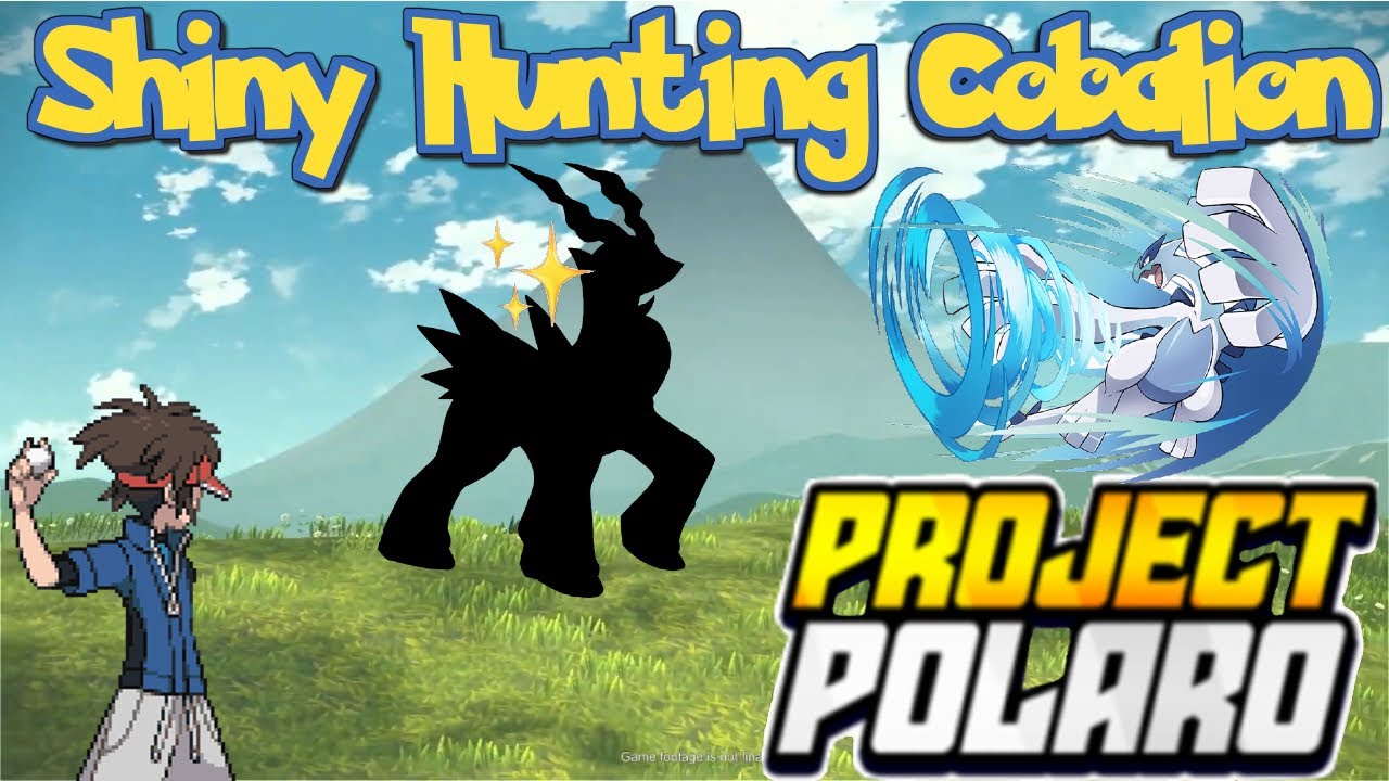 Shiny Hunting Cobalion on Project Polaro