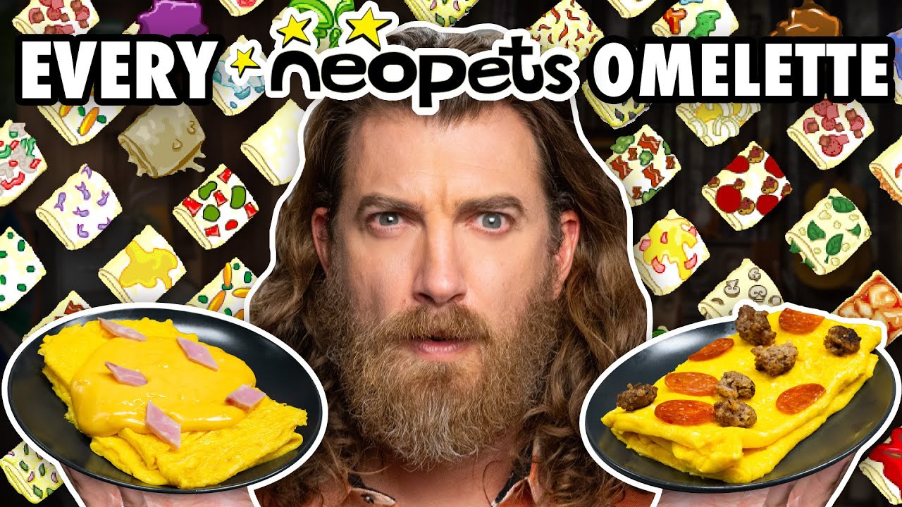 We Try EVERY Neopets Omelette