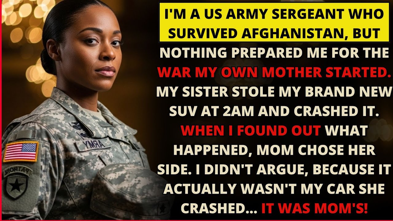 I'M A U.S. SERGEANT WHO SURVIVED AFGHANISTAN, BUT NOTHING PREPARED ME FOR THE WAR MY OWN MOTHER...