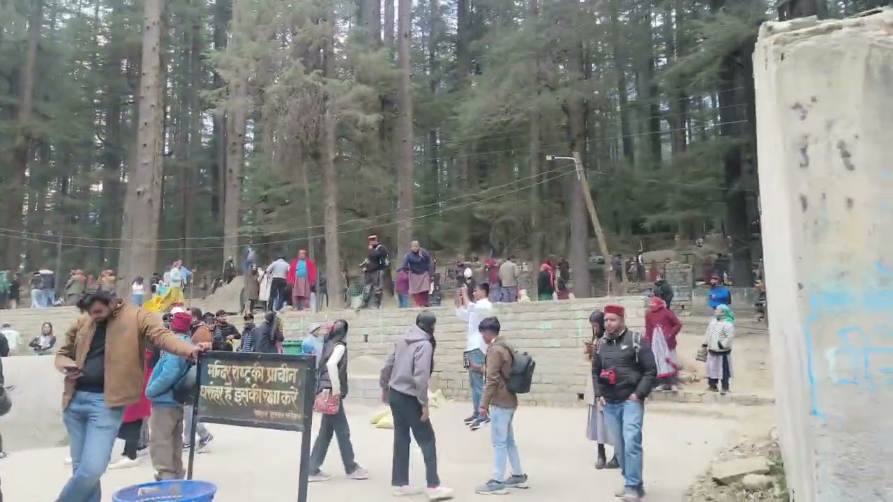 Huge Rush At Hadimba Devi Temple Manali 🙏 | First Visit | Peace Amidst Crowd