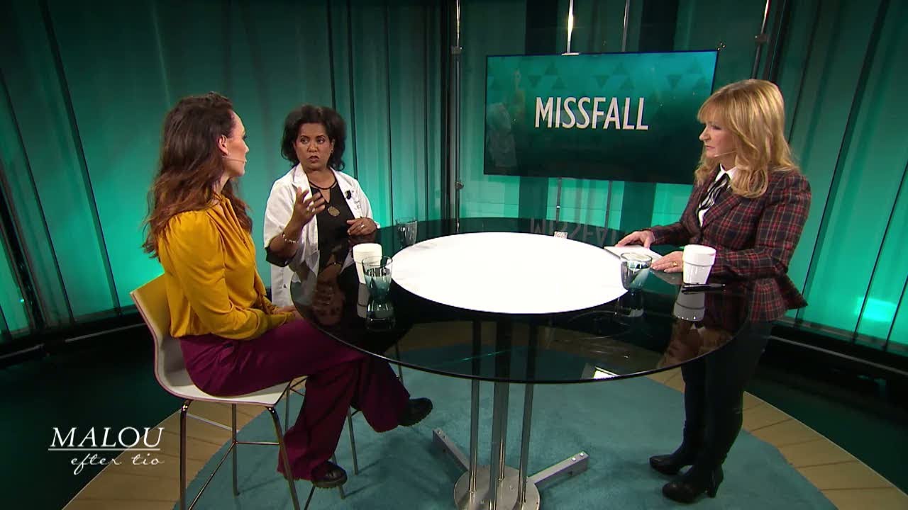 Stor &ouml;kning av antalet missfall - detta vet vi om riskfaktorerna - Malou Efter tio (TV4)