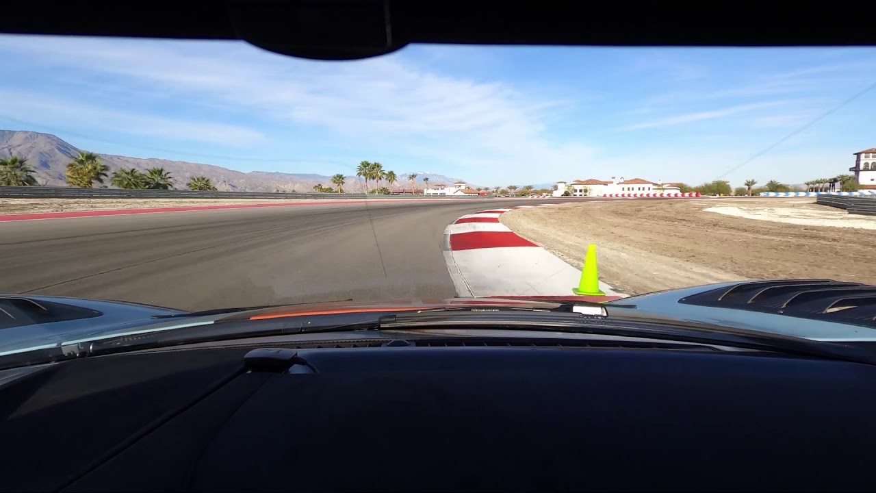 Ford GT mk2 onboard lap of Thermal