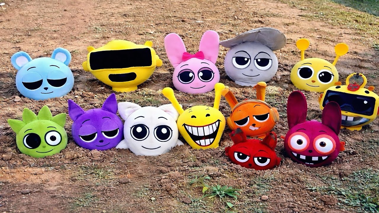 Found & Harvested Hidden Sprunki Underground 🌍⛏️ | Funny Adventure 😂