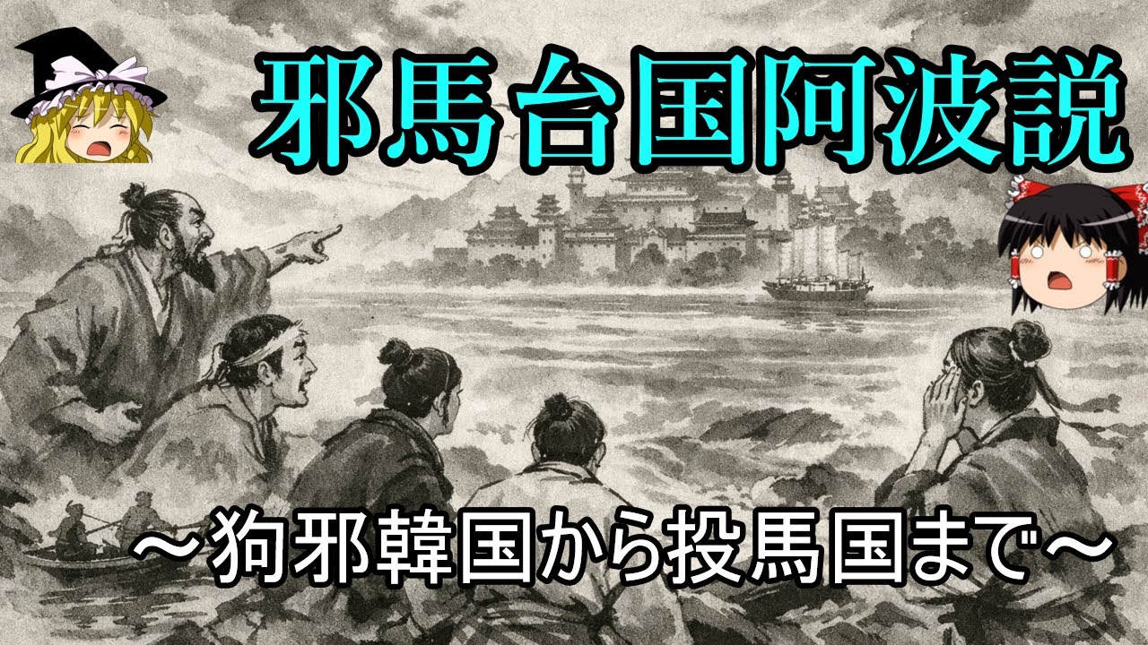 【ゆっくり解説】邪馬台国阿波説『狗邪韓国から投馬国まで』