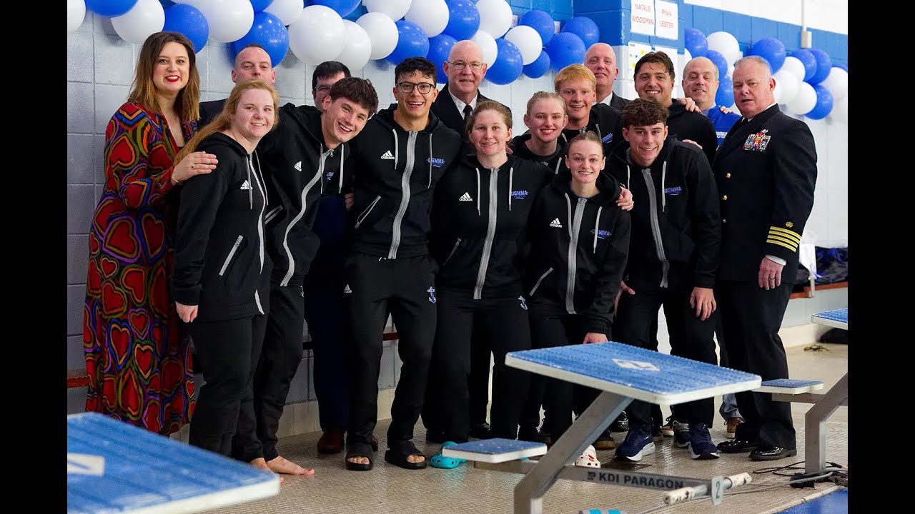 U.S. Merchant Marine Academy Athletics | 2025-26 Swimming & Diving Senior Ceremony, Kings Point, NY