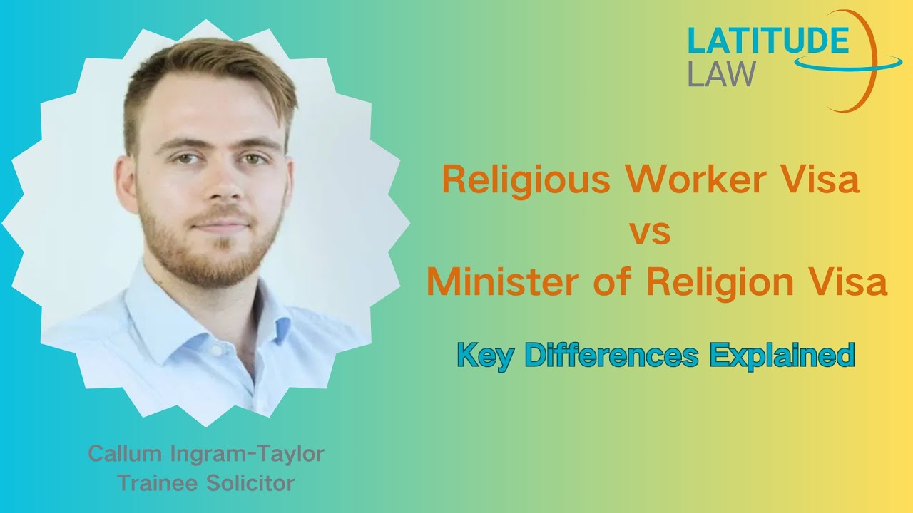 Religious Worker Visa vs Minister of Religion Visa: Key Differences Explained