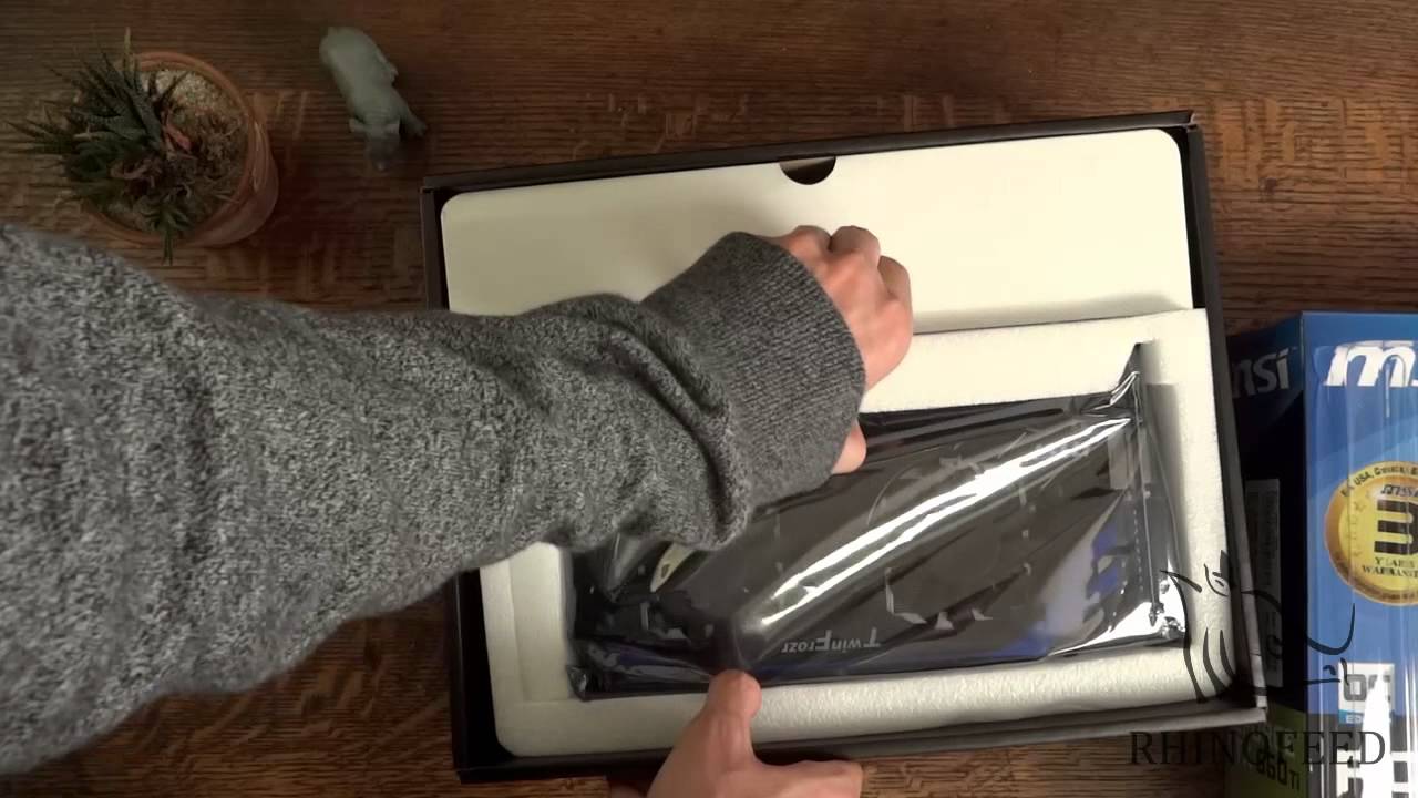 MSI 660 Ti PE 2GD5/OC Video Card Unboxing!