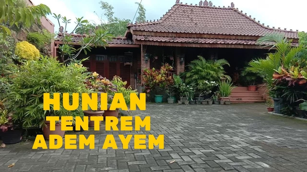 Rumah Limasan Modern Bata Expose + Garasi