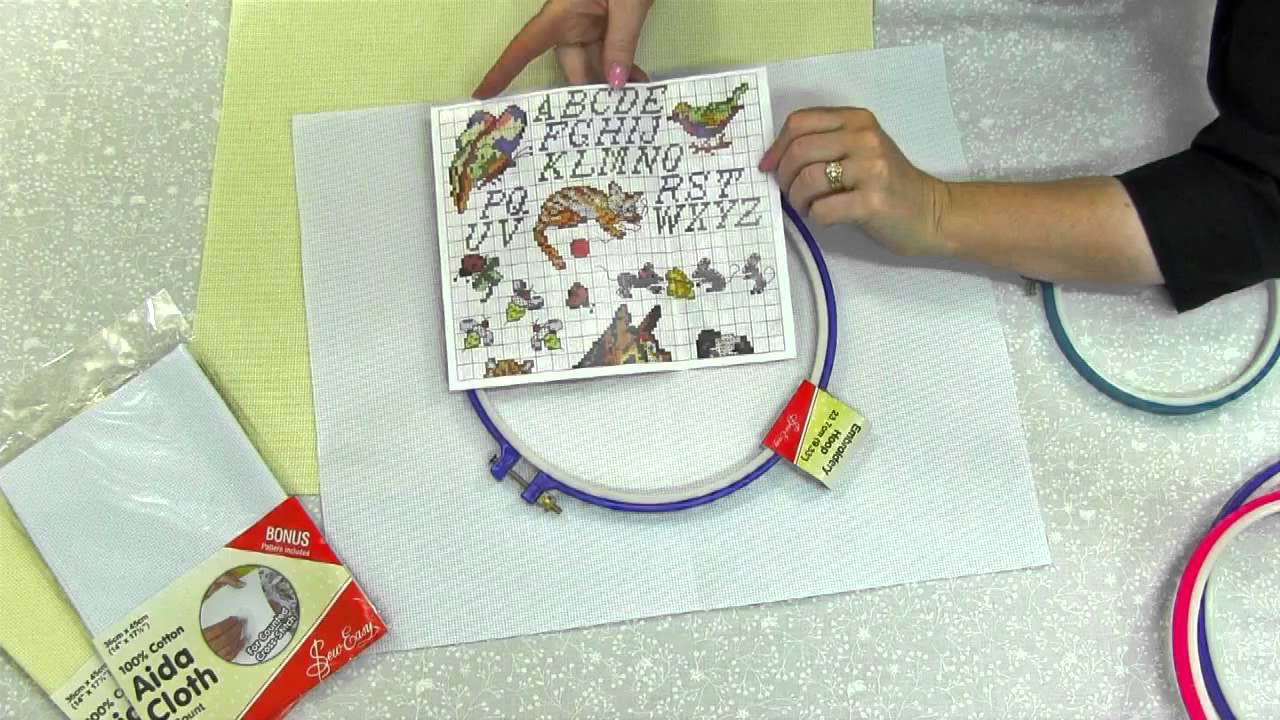 SewEasy Aida Cloth & Embroidery Hoops | Spotlight Stores
