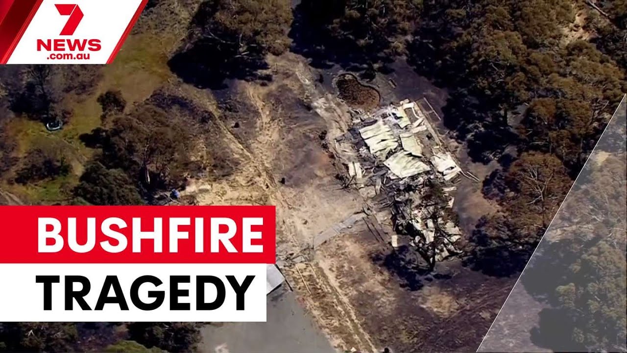Cattle farmer dies defending property in Victorian bushfires | 7NEWS