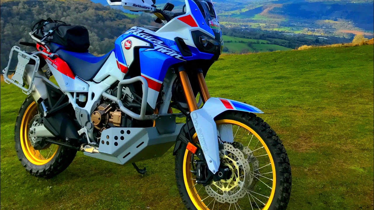 Africa twin Adventure sports DCT Cotswold adventures