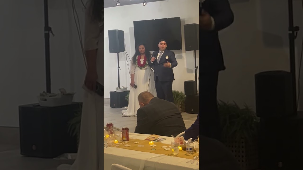 Little Robert’s speech at the end of his wedding 