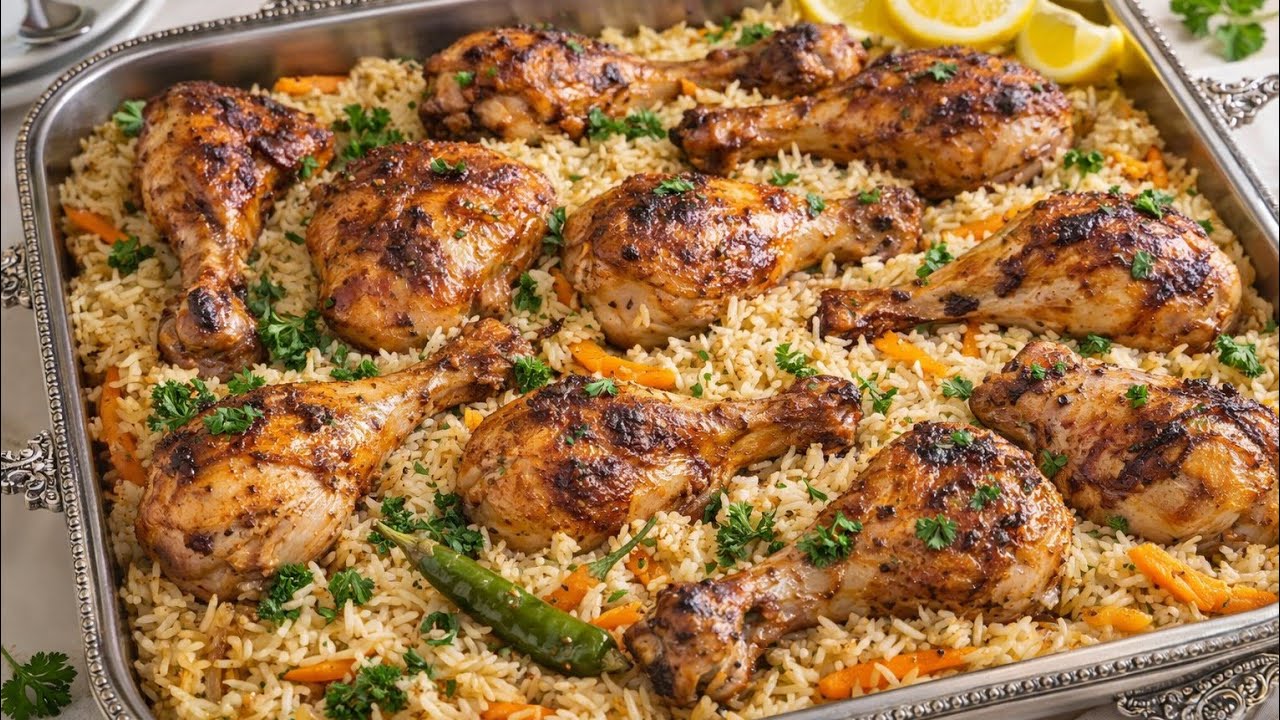 “Delicious Baked Rice in the Oven – Step by Step”