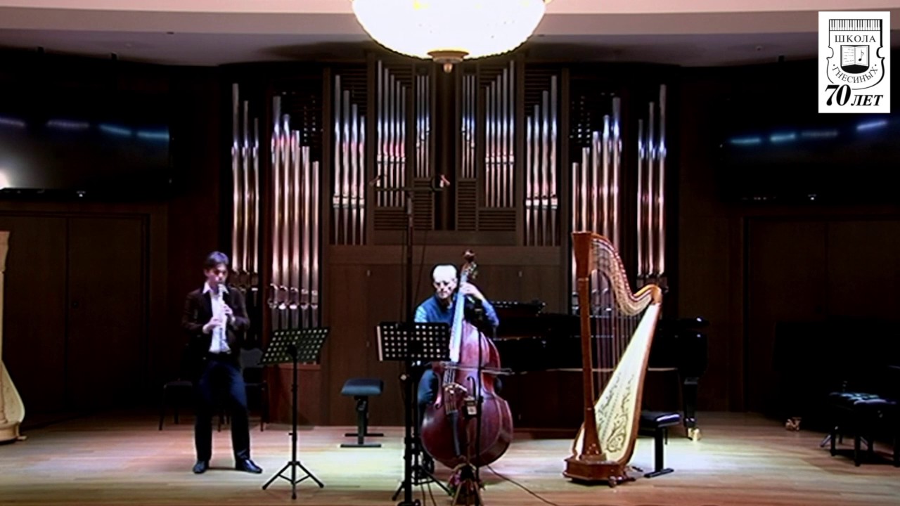 P. Hindemith. Nine pieces for clarinet and double bass